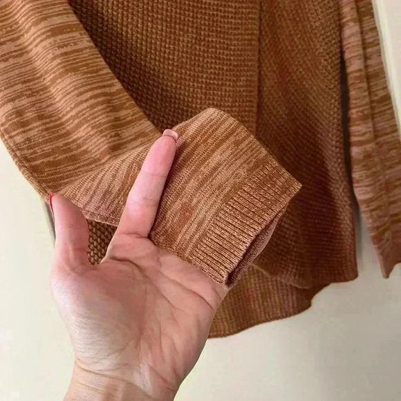 INC Caramel Layered Sweater Women’s size medium - Picture 3 of 11